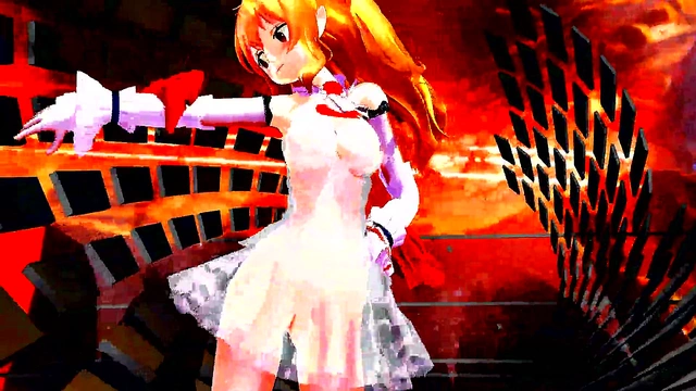 Horny Anime Babes Shake Their Tits to Seductive Music MMD Style