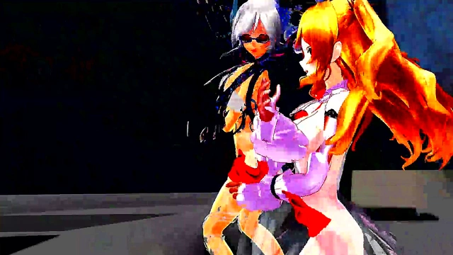 Horny Anime Babes Shake Their Tits to Seductive Music MMD Style