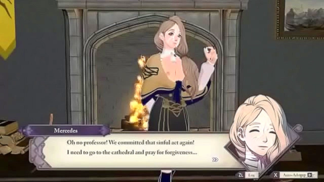 Mercedes Sin Gives Erotic Anime Blowjob In Fire Emblem Style Hentai