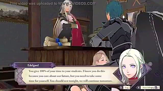 Mercedes Sin Gives Erotic Anime Blowjob In Fire Emblem Style Hentai