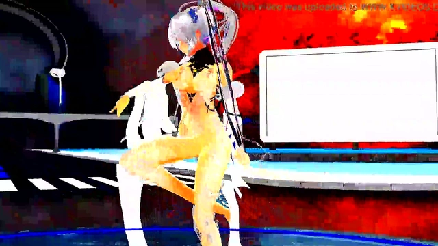 Hentai Anime Girl Dances Seductively While Singing MMD Song