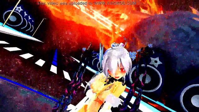 Hentai Anime Girl Dances Seductively While Singing MMD Song