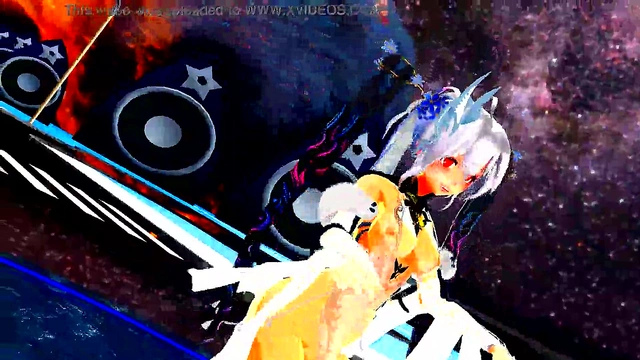 Hentai Anime Girl Dances Seductively While Singing MMD Song