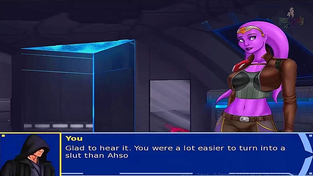 Hot Star Wars Cosplay Bang – Rey & Ashoka Take On Sith Trainers With Big Boobs