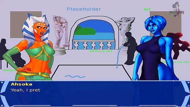 Hot Star Wars Cosplay Bang – Rey & Ashoka Take On Sith Trainers With Big Boobs