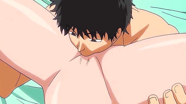 Busty Teen Gives Mind-Blowing Blowjob For Anime Hentai Creampie