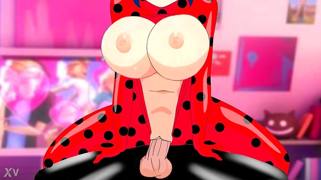 Miraculous Ladybug Parody – Cartoon Cat Noir Gets Seductive With Hentai Action