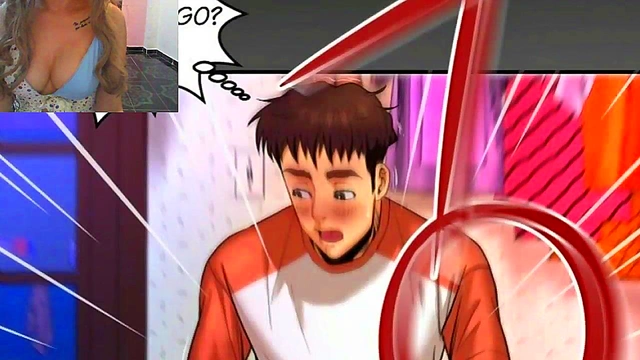 Sensual Step Aunt Melina Tempts You in Erotic Anime Chapter 3 JOI Seduction