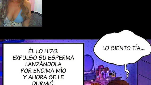 Sensual Step Aunt Melina Tempts You in Erotic Anime Chapter 3 JOI Seduction