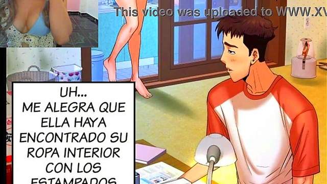 Sensual Step Aunt Melina Tempts You in Erotic Anime Chapter 3 JOI Seduction