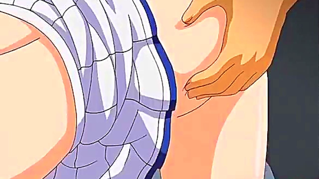 Shoplifting Anime Babe Gets Grooped & Fondled By Big-Titted Shopper For Hentaigasm Heaven