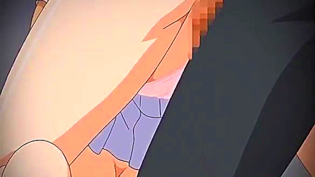 Shoplifting Anime Babe Gets Grooped & Fondled By Big-Titted Shopper For Hentaigasm Heaven