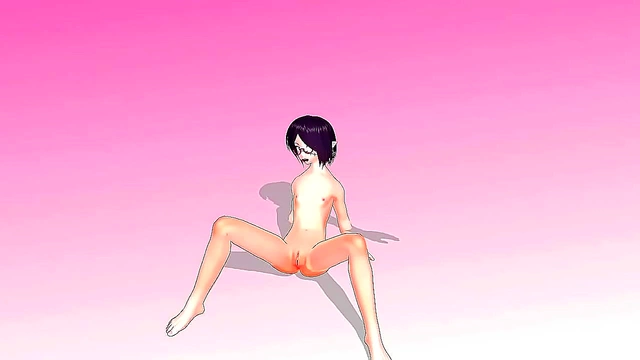 Scarface Elf Seduces in 3D Anime MikuMikuDance Fantasy