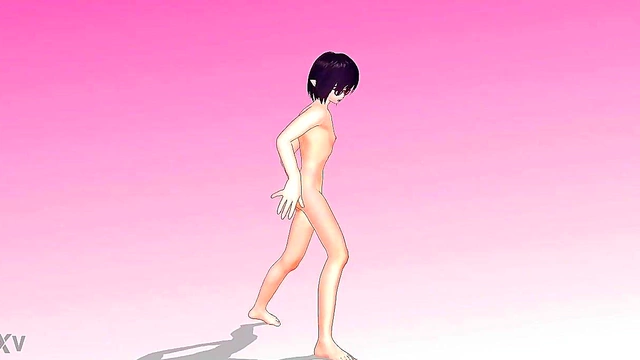 Scarface Elf Seduces in 3D Anime MikuMikuDance Fantasy