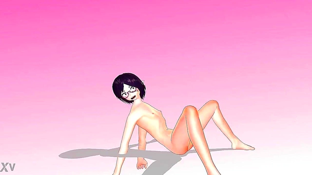 Scarface Elf Seduces in 3D Anime MikuMikuDance Fantasy