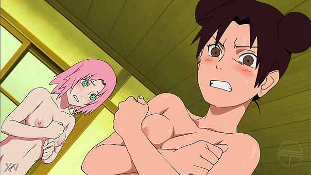 Naruto Girls Get Naked for Steamy Bath Scene Fun