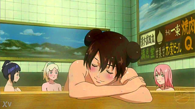 Naruto Girls Get Naked for Steamy Bath Scene Fun