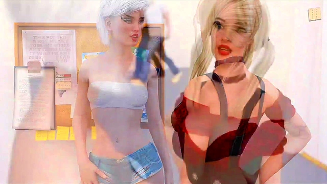 Big-Ass Chick Rides Dick In Amateur 3D Hentai Cartoon Adventure