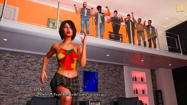 Big-Ass Chick Rides Dick In Amateur 3D Hentai Cartoon Adventure