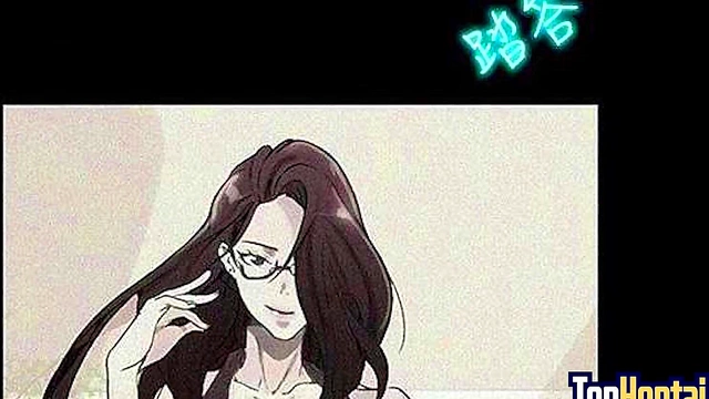 Stepmom Teacher Gets Wild With Stepsisters in Anime PC Room Bang