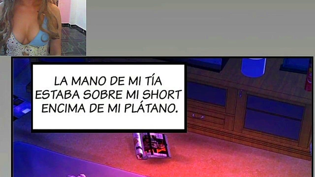 Sensual Step Aunt Melina MX Tempts You With Big Boobs & JOI ASMR Orgasm