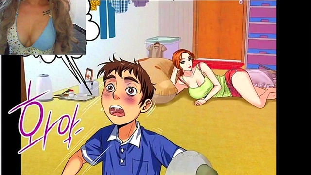 Sensual Step Aunt Melina MX Tempts You With Big Boobs & JOI ASMR Orgasm