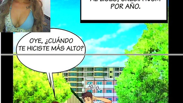 Sensual Step Aunt Melina MX Tempts You With Big Boobs & JOI ASMR Orgasm