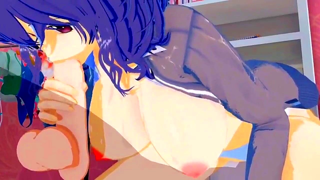 Koikatsu 3D Hentai – Hot Anime Couple Enjoy Intense Sex Session
