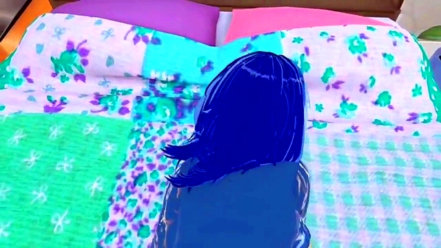 Koikatsu 3D Hentai – Hot Anime Couple Enjoy Intense Sex Session