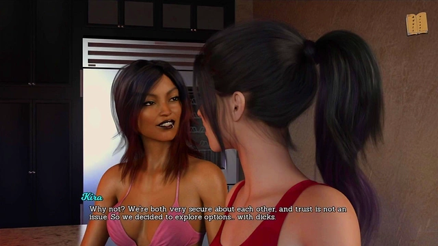 Brunette Beauty Robin Rides Big Dick In Leap Of Faith 3D Hentai Scene