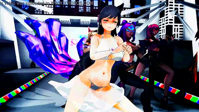 Oksana Fluff Seduces With Harmless Erotic Anime Action