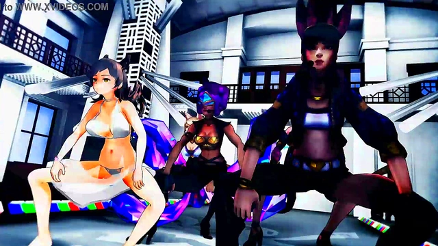 Oksana Fluff Seduces With Harmless Erotic Anime Action