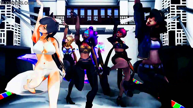 Oksana Fluff Seduces With Harmless Erotic Anime Action