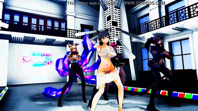 Oksana Fluff Seduces With Harmless Erotic Anime Action