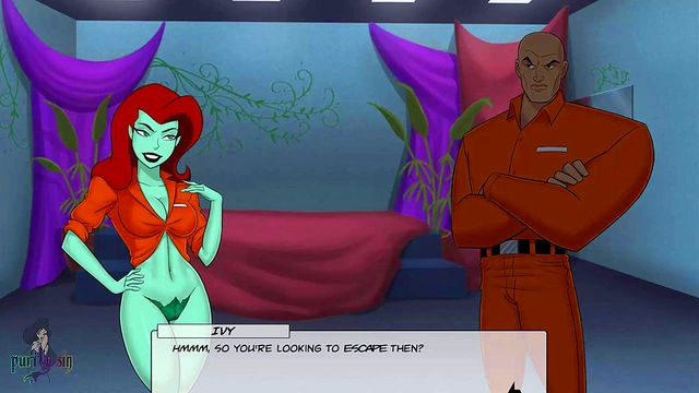 Justice League Heroes Seduced by Harley Quinn & Poison Ivy in Prison Fantasies