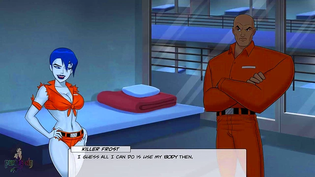 Justice League Heroes Seduced by Harley Quinn & Poison Ivy in Prison Fantasies