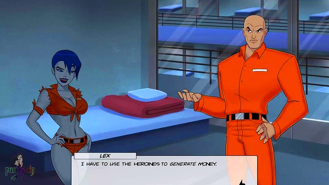 Justice League Heroes Seduced by Harley Quinn & Poison Ivy in Prison Fantasies