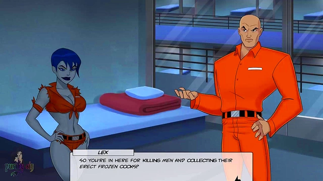 Justice League Heroes Seduced by Harley Quinn & Poison Ivy in Prison Fantasies