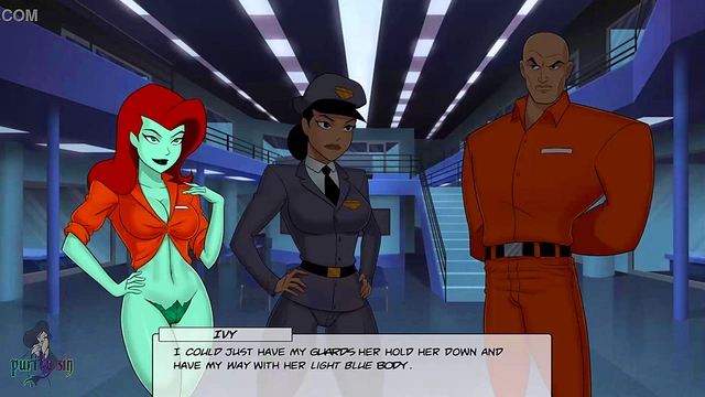 Justice League Heroes Seduced by Harley Quinn & Poison Ivy in Prison Fantasies