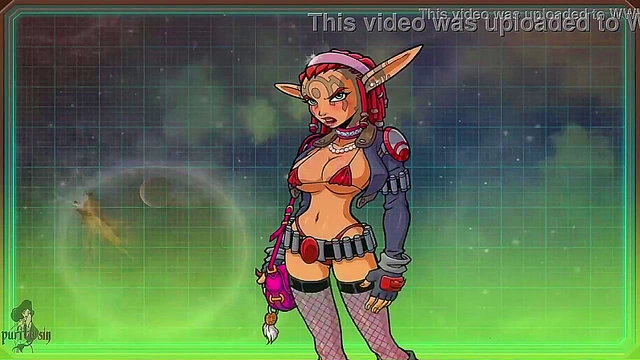 Redhead Princess Jasmine Sucks Dick Roughly for Akabur's Alien Harem Training