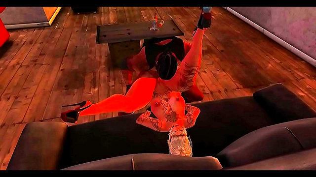 Interracial MILF With Big Tits Gets Pounded On Sofa By Black Cock For Orgasmic Anal Creampie