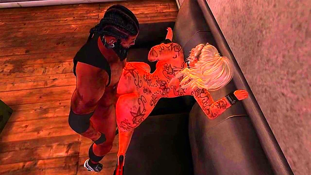 Interracial MILF With Big Tits Gets Pounded On Sofa By Black Cock For Orgasmic Anal Creampie