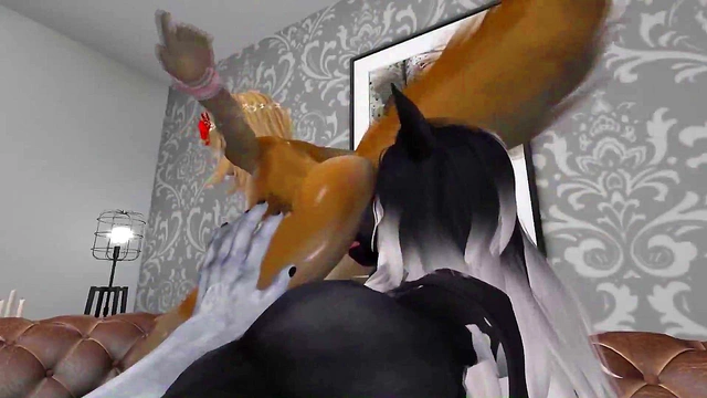 Vixen Fox Gets Spanked Hard & Fucked Doggy Style for Big-Cock Orgasm Delight