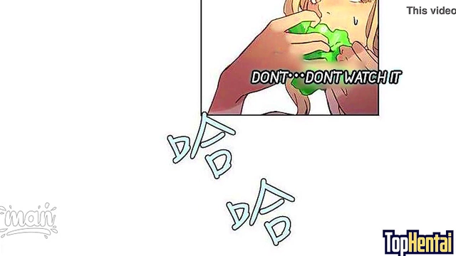 Stepmom Teacher Seduces Little Step-Sister in PC Room for Anime Blowjob Fun