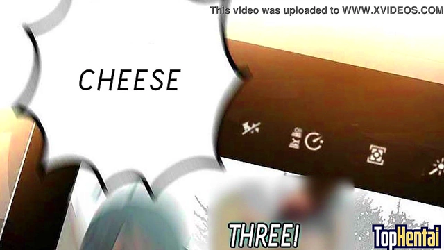 Stepmom Teacher Seduces Little Step-Sister in PC Room for Anime Blowjob Fun