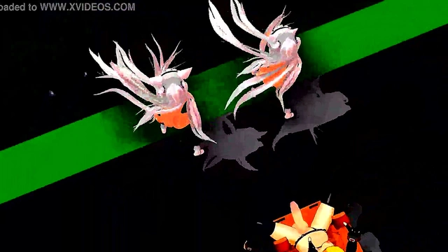 Sexy Futa Dancer Performs Hot Anime Seduction Moves