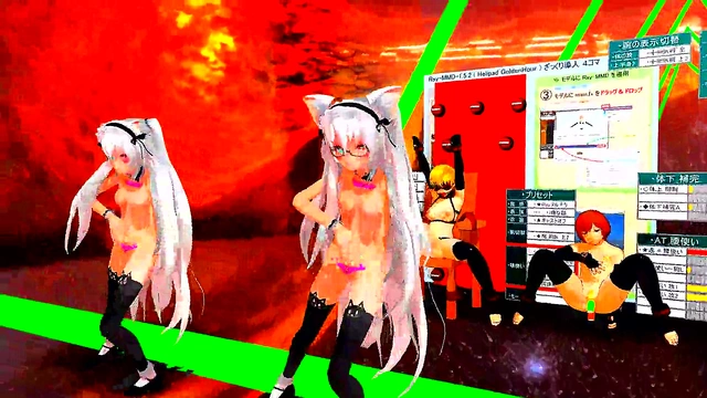 Sexy Futa Dancer Performs Hot Anime Seduction Moves