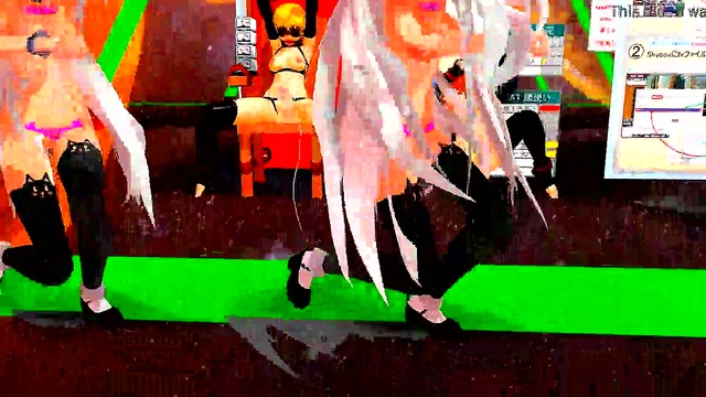 Sexy Futa Dancer Performs Hot Anime Seduction Moves