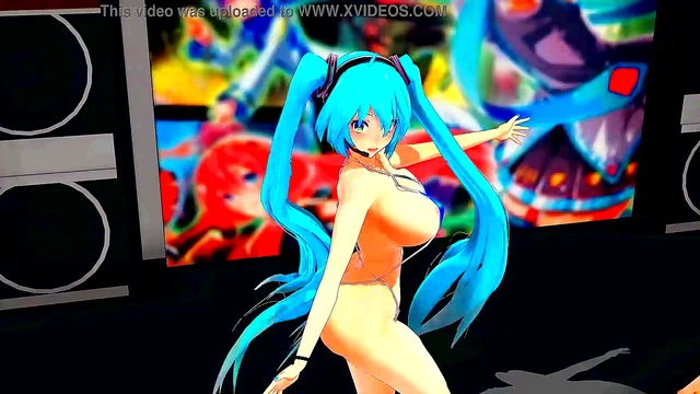 Two Half-Naked Anime Girls Dance & Sing Seductively in Japanese
