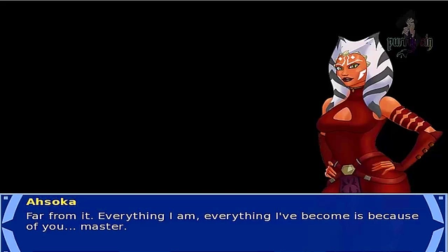 Hot Star Wars Cosplay Bang – Rey Trains Alien Slave Girls for Sith Pleasure